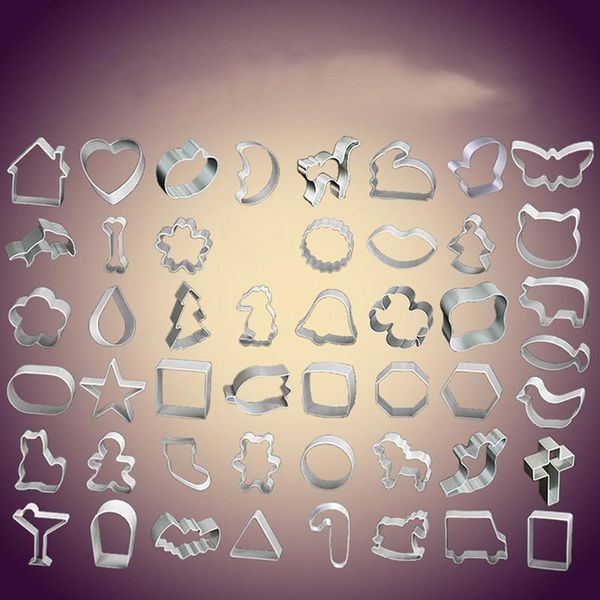 

baking moulds 1pc cookie cutters aluminum alloy cute animal shape biscuit mold diy fondant pastry decorating kitchen tools