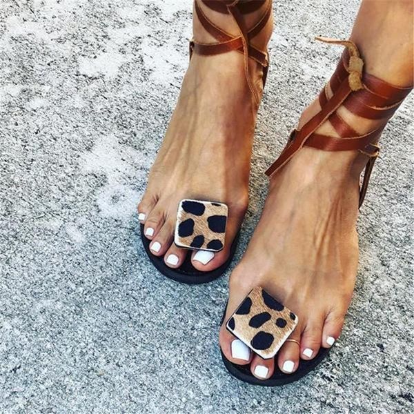 

women stylish lace up boho sandals, Black