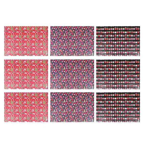 

other arts and crafts 9pcs christmas diy gift craft paper wrapping wrap