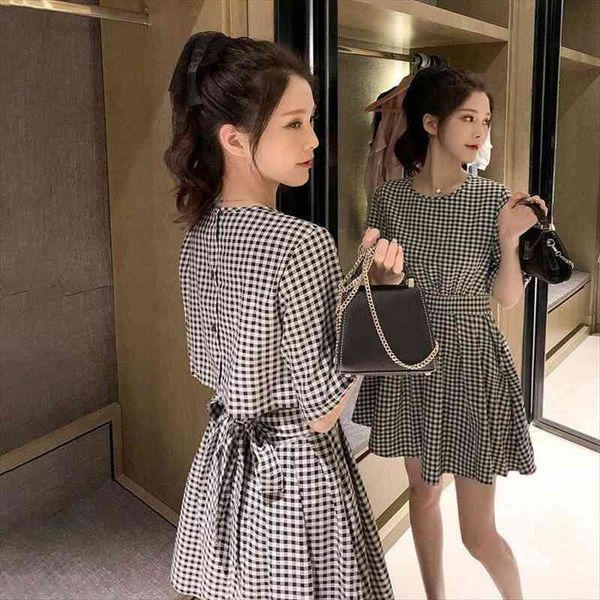 

black plaid mini gothic women dress club bodycon casual summer female vintage party, Black;gray
