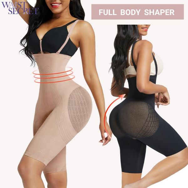 

women's shapers waist secret women body bulifter seamless fajas trainer tummy control panty underwear push up bottom bodysuits, Black;white