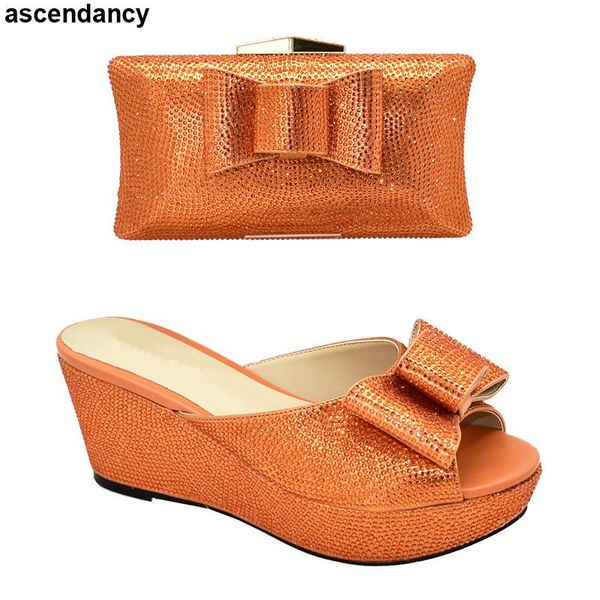 

dress shoes women and bag to match for parties luxury 2021 rhinestone wedding party african matching bags, Black