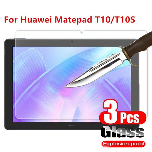 

empered glass for huawei matepad t10s / t10 ags3-l09 /w03 agr-l09 tablet screen protector film pc protectors