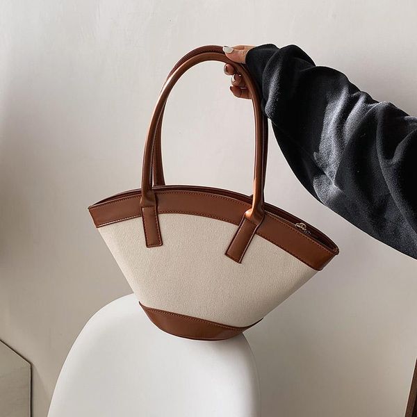 

evening bags 2021 summer high-end texture large capacity wild simple fashion women niche design hand-held armpit shell bag