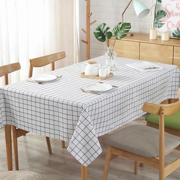 

table cloth modern simple black white gray checkered tablecloth el tea multifunctional cover towel