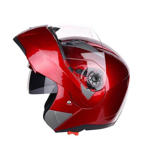 

motorcycle helmets jiekai helme casco moto motocross helmet full face flip up visor racing modular motorbike riding