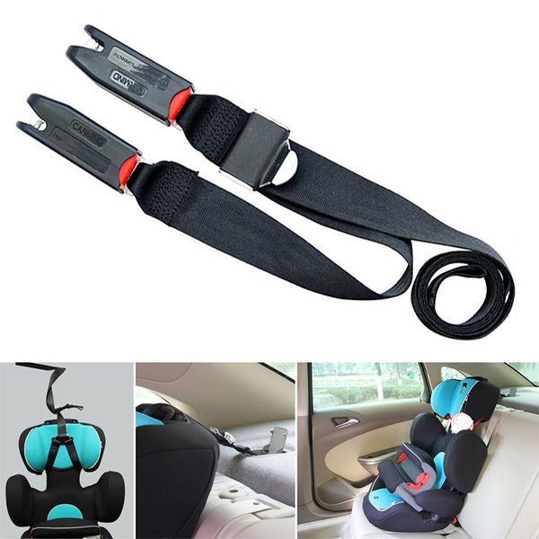safety belts & accessories car child seat latch soft interface connecting belt fixing band auto more stable durable