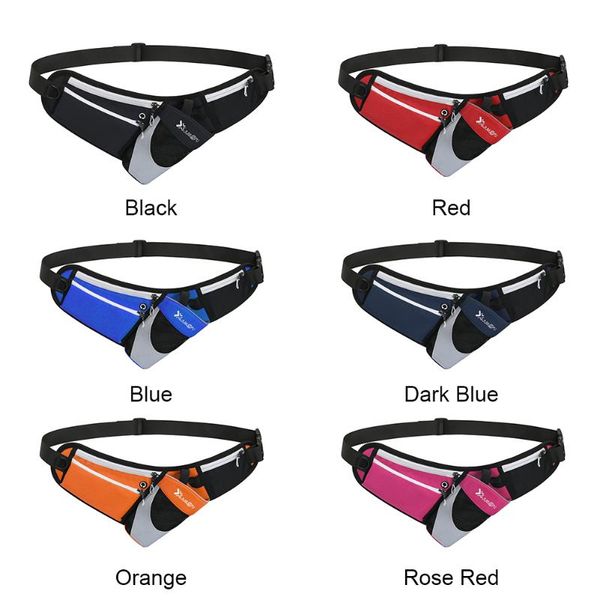 

outdoor bags running sports waist men women gym fitness pack pouch belt purse mobile phone pocket waterproof camping hiking