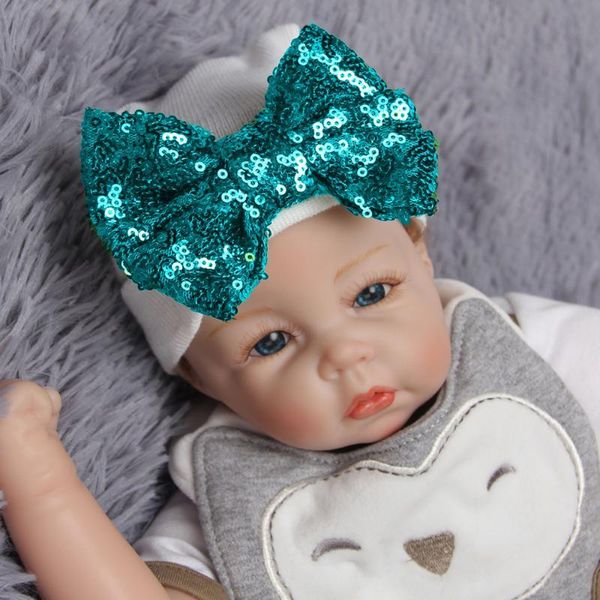 Cappello a righe in cotone per ragazzi Born Girl Baby Toddler Infant Cute Bow Knot Caps Beanie Accessori 0-3M Cappelli