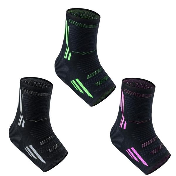 

ankle support e9le foot guard compression brace gym boxing sports injiury pain relief, Blue;black