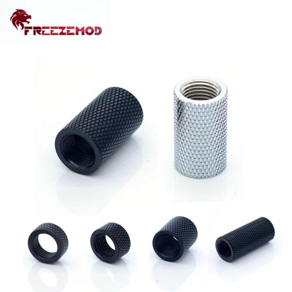 

7.5/10/20/30/40mm female-female extender g1/4 ''thread dual external adapter double female fitting water cooler mod fans & cooling