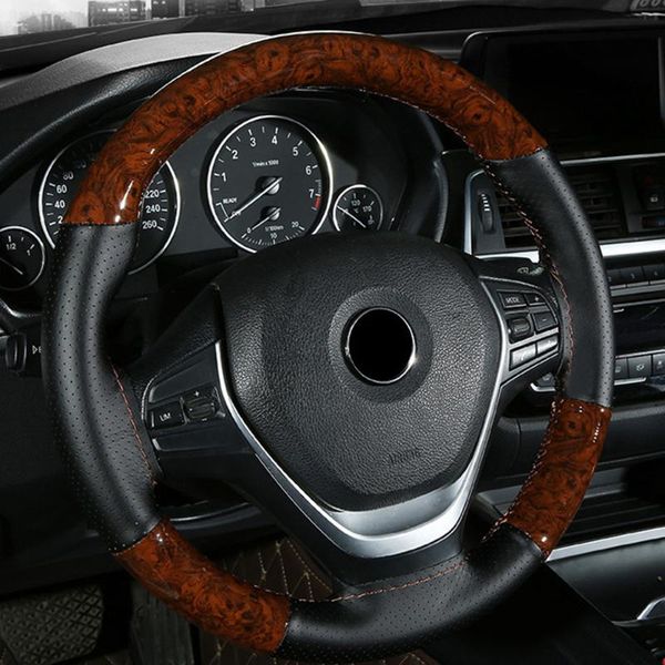 

steering wheel cover accessory fit 37-38cm parts replacement truck covers