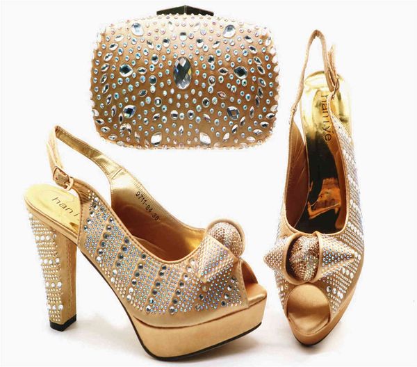 

single shoe gold self brand buckle summer shoes with large bag, Black