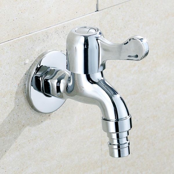 

washing machine faucet sus304 stainless steel wall mounted cold bibcock home garden brushed bibcocks bathroom sink faucets