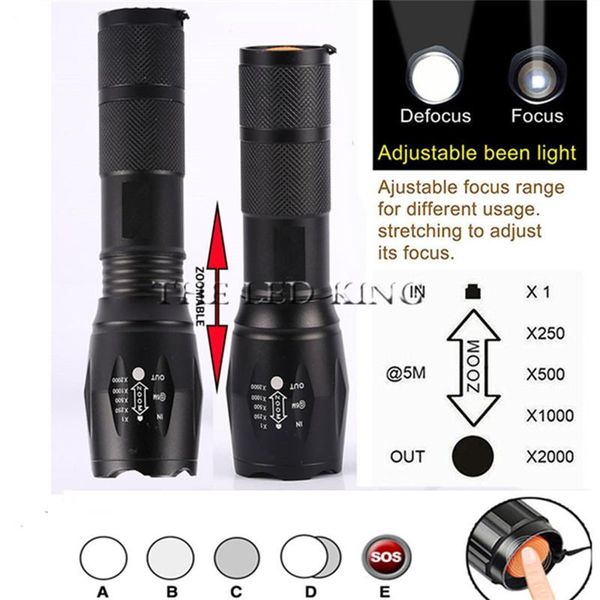 

led xml t6 linterna torch 6000 lumens outdoor camping powerful waterproof flashlights torches