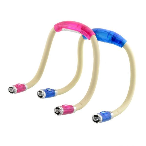 

book lights flexible handsled neck hug light reading lamp novelty night