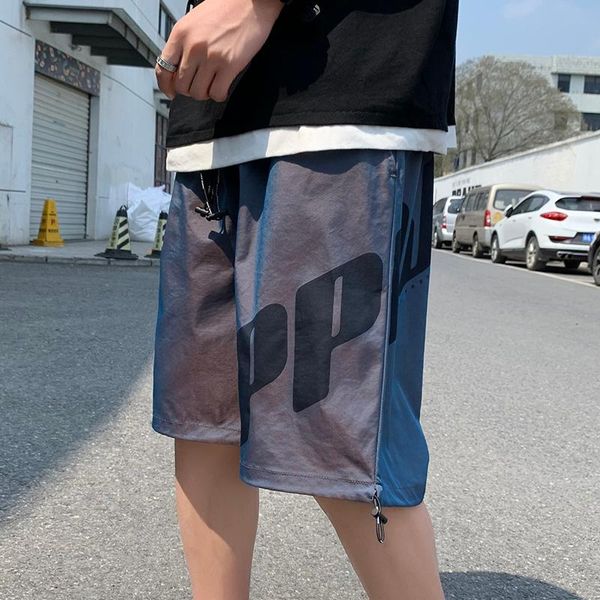 

men's shorts wwkk printing fashion short comfortable breathable all-match casual men pocket working beach big size 5xl, White;black