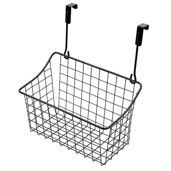 

hanging baskets storage basket durable kitchen bathroom shampoo holder organizer bedroom home office cabinet door back modern wall mounted i