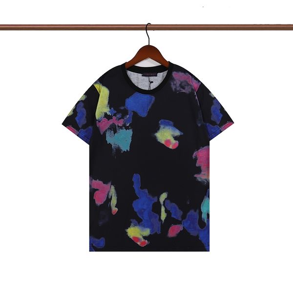 Yüksek Kaliteli Tasarım Stilisti T-Shirt Erkekler Kadınlar Tops Moda Çiçek Baskı Streetwear T-shirt Rahat Ekip Boyun Tees Gömlek Erkekler Yaz Kısa Kollu Tee Gömlek S-2XL