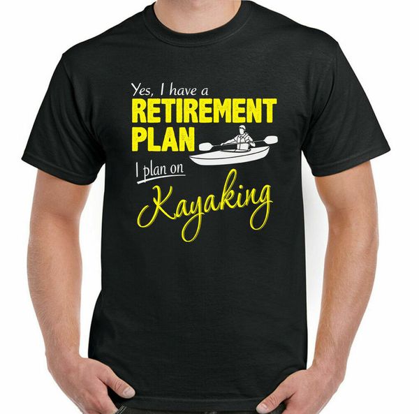 

kayak t-shirt men's smooth retirement funny kayaking canoe paddle helmet, White;black