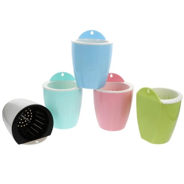 

planters & pots 5 pcs hanging flower self-absorbent wall-mounted potted