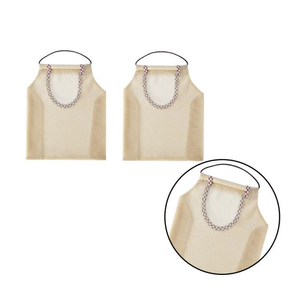 

storage bags 2pcs hanging bag multi-functional pouch home for fruits vegetables
