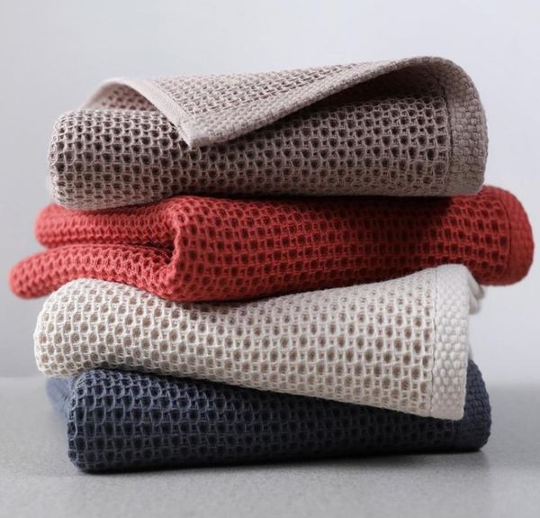 

towel 1 wash 100% cotton plaid face care magic bathroom exercise 33x72cm
