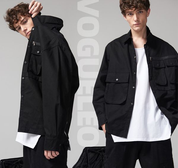 

new arrivals vogueleo jacket 2021 spring autumn casual solid fashion slim men jacket mens casual outwear jacket m-3xl, Black;brown