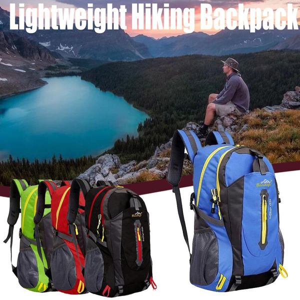 

outdoor bags 53 x 30 16 cm 40l lightweight hiking backpack multifunctional waterresistant casual camping durable