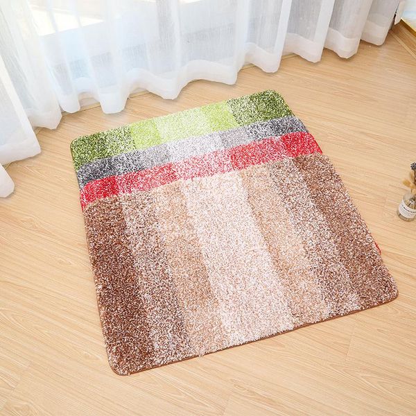 

luxury bathroom mat for bath shower tub rainbow gradient stripes rugs kitchen rug area living room decoration carpets