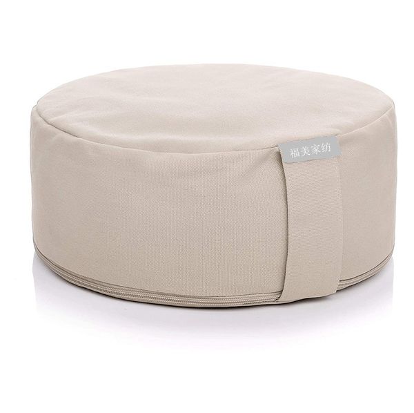 Premium100% прочный хлопок твердого цвета круглая йога медитация подушка подушка простая йога ZAFU ZEN HENSTER подушка