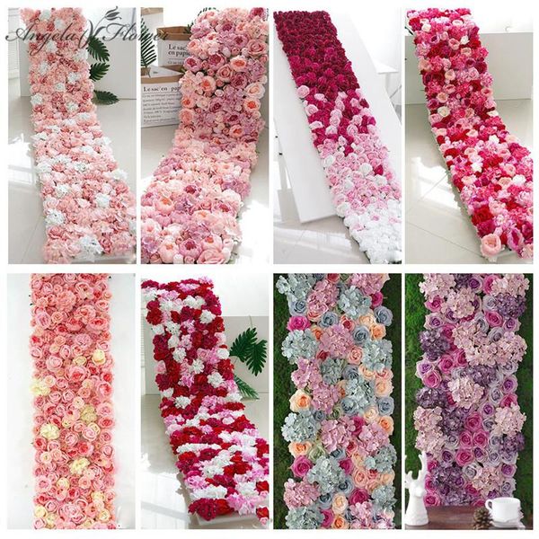 

decorative flowers & wreaths 240cm roll up custom artificial flower wall wedding party event backdrop decoration arrangement shop window dia