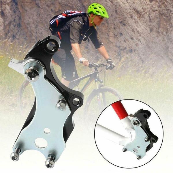 

tools outdoor bicycle without disc brake mount durable alloy bracket conversion seat to oil cable adapter