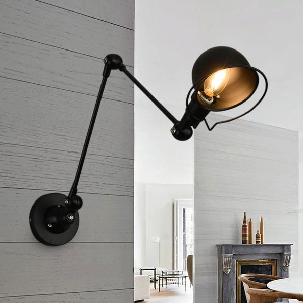 

wall lamp vintage rh loft jielde adjustable retro e14 led lights sconce fixtures for home lightig room bedroom bedside
