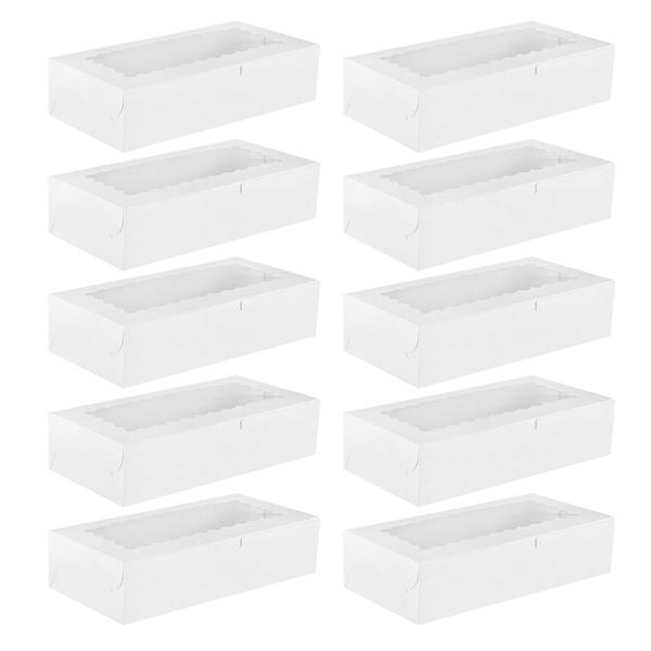 

10pcs cupcake packing box paper muffin cake case delicate gift wrap