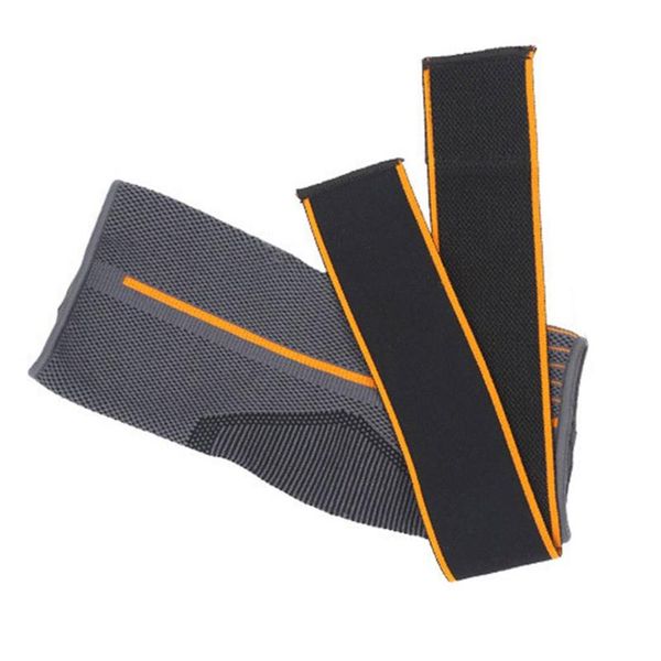 

strap wrapping ankle protector anti-sprain magic sticker pressure knitted warm running support, Blue;black