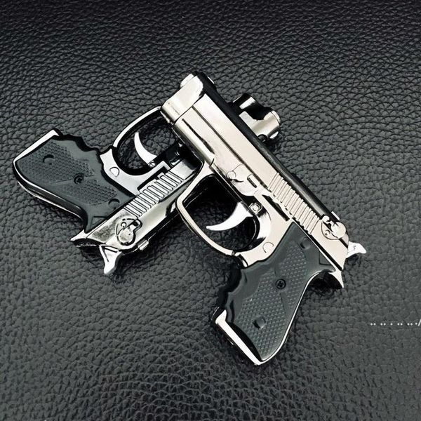 New Mini Gun Lighter Jet Flame Torch Lighter Kitchen Giant Heavy Duty Ricaricabile Micro Culinary Light per fumare Accendino LED antivento EWF