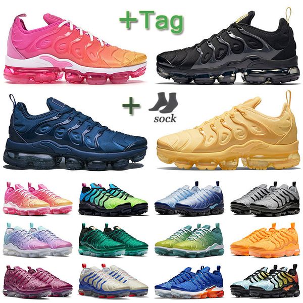 

tn plus for mens womens big size running shoes usa 12 eur 46 47 designer sneaker all black full white university red midnight navy blue meta