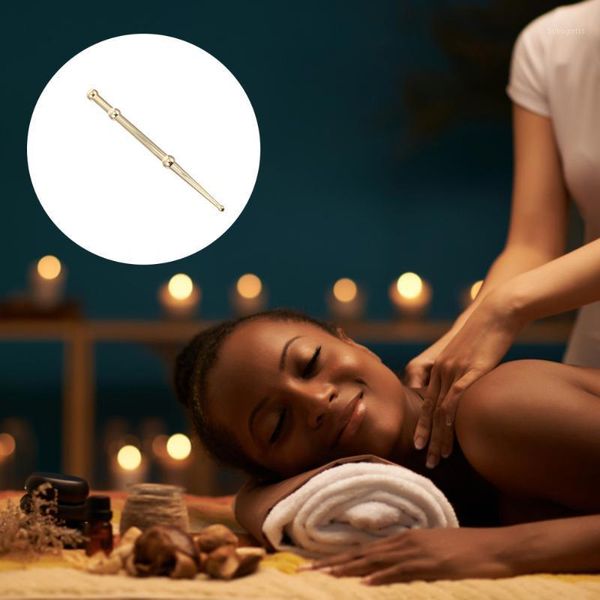 

manual acupuncture pen brass acupoint stick deep tissue stick1