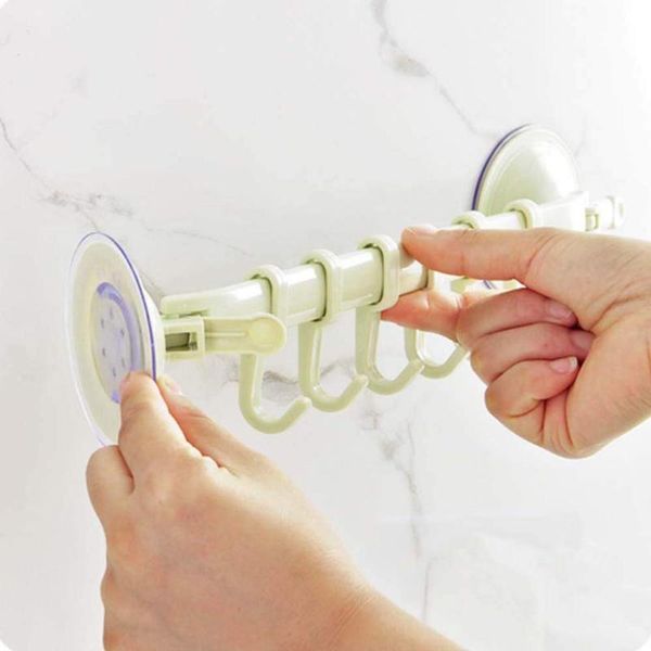 

bath accessory set kitchen rack suction cup hook towel double bathroom pendant