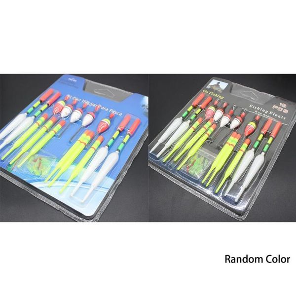 

fishing accessories durable practical floats bobber set outdoor fishing, lake random