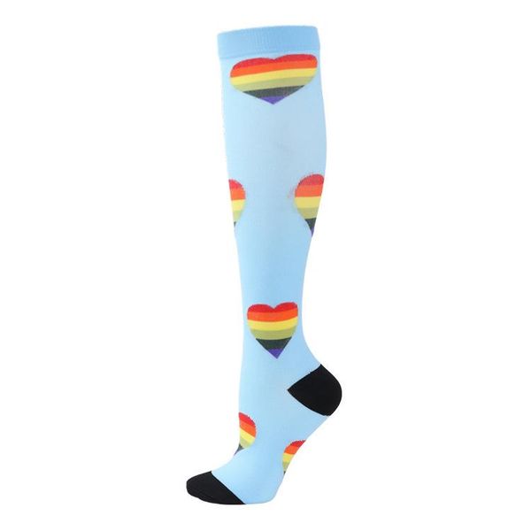 

men's socks size xxl large compression 20-30 mmhg golfs tube fit for edema diabetes varicose veins, soccer stockings, Black
