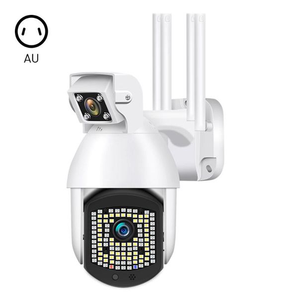 

ptz ip camera dual lens wifi outdoor auto track wireless zoom cctv surveillance home security speed dome cameras