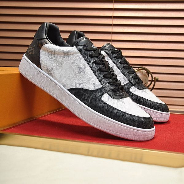 

men's spectre sneakers mens athletic shoes low lightweight technical sole runner sports luxury man casual walking trainers eu38-45, Black