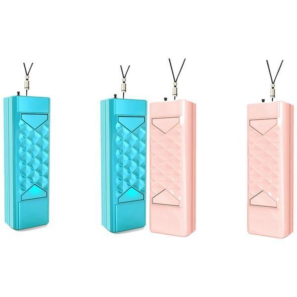 

air purifiers 4pack personal purifier necklace usb wearable mini negative ion freshener low noise blue & pink