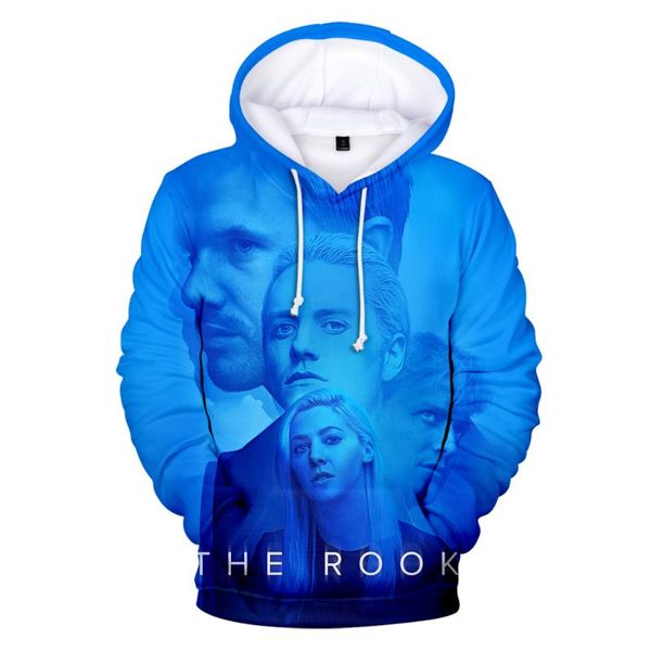 

men's hoodies & sweatshirts the rook men women casual autumn long sleeve pullovers fashion hip hop design, Black