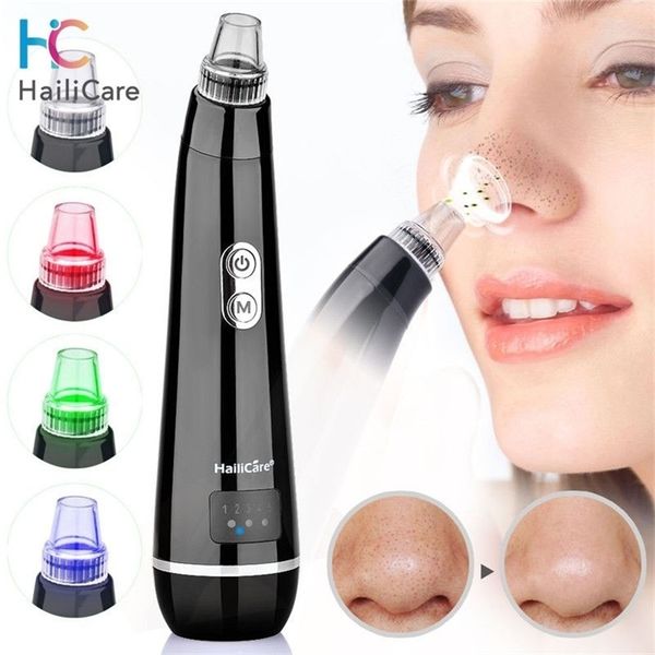 

vacuum cleaner black dot face care acne blackhead remover pore ctor 3colors light pon rejuvenation cleanser tools 220228