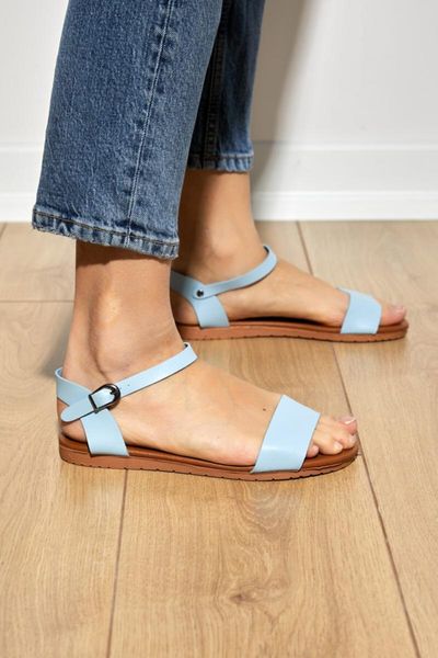 

sandals women's blue tbens2, Black