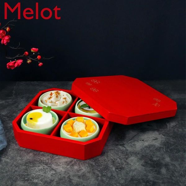 

chinese retro artistic cuisine set swing plate bowl dish tableware l gift bowls decorative