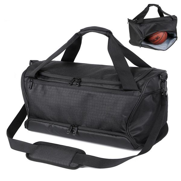 

outdoor bags women's sports training fitness bag single shoulder travel handbag men's large capacity luggage 2021
